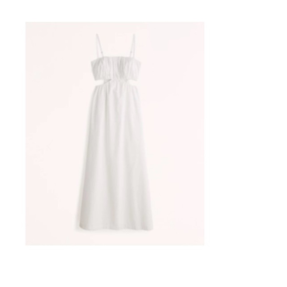 Abercrombie bubble top maxi dress